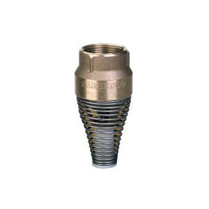 STRATAFLO 200-075 Foot Valve With Rubber Poppet, 3/4 in, FNPT, 8 gpm, Bronze Body, Domestic