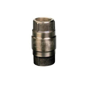 STRATAFLO 300-075 Check Valve With Rubber Poppet, 3/4 in, NPT, 5 gpm, Bronze Body, Domestic