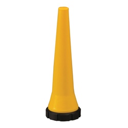 Streamlight 22519 Safety Wand, 10 in L x 3 in W, For Use With SL-20X, SL-20X LED, SL-20XP, SL-20XP LED Rechargeable Flashlights, Polymer, Yellow