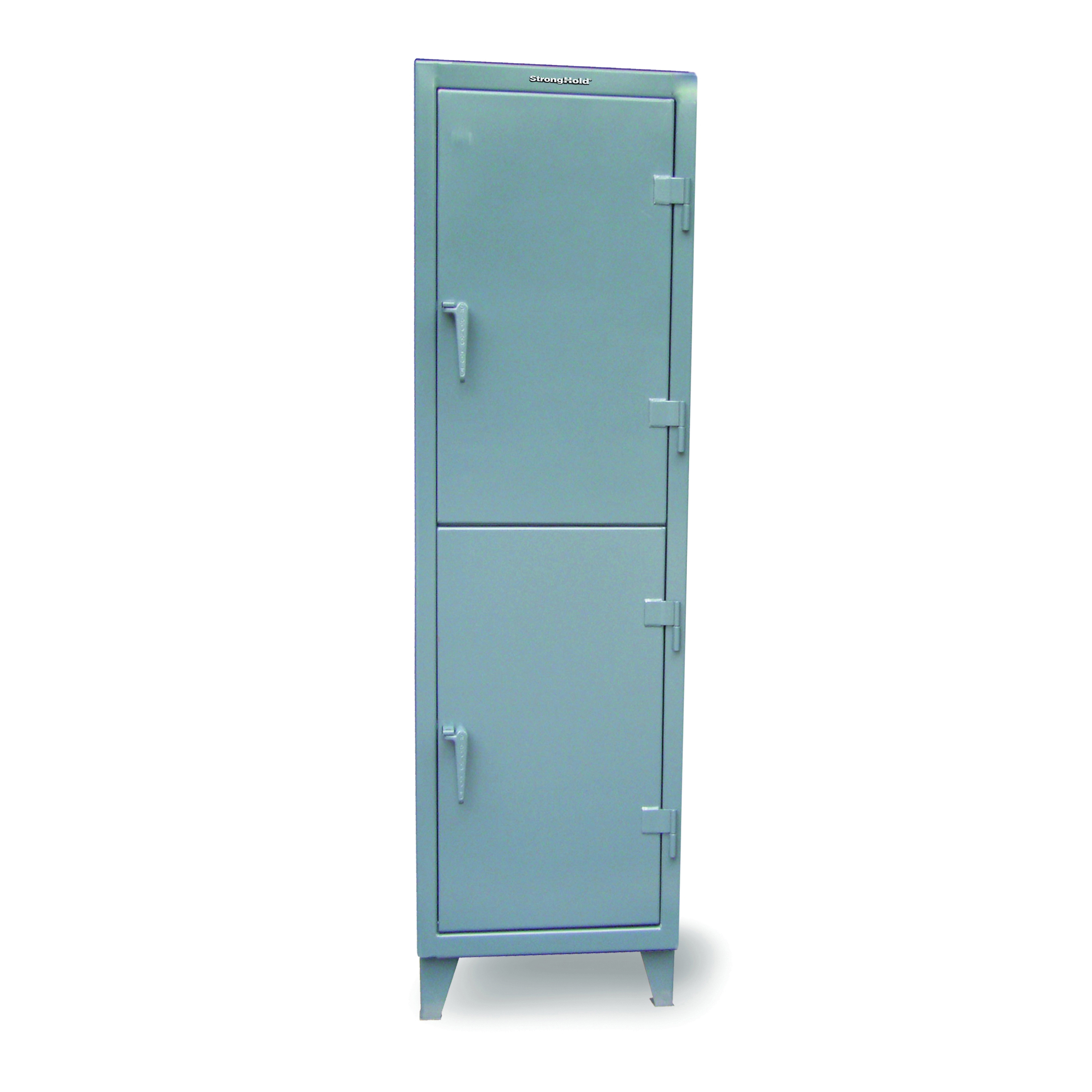 Strong Hold 26-24-2TPL-4DB Heavy Duty Industrial Locker With Drawers, 78 in H x 26 in W x 24 in D, 2 Tiers