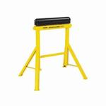 Sumner 780365 Adjust-A-Roll Hi Pipe Stand With Steel Wheels, 1/2 to 36 in Pipe, 2000 lb Load, 23 in L Base, Roller Wheel