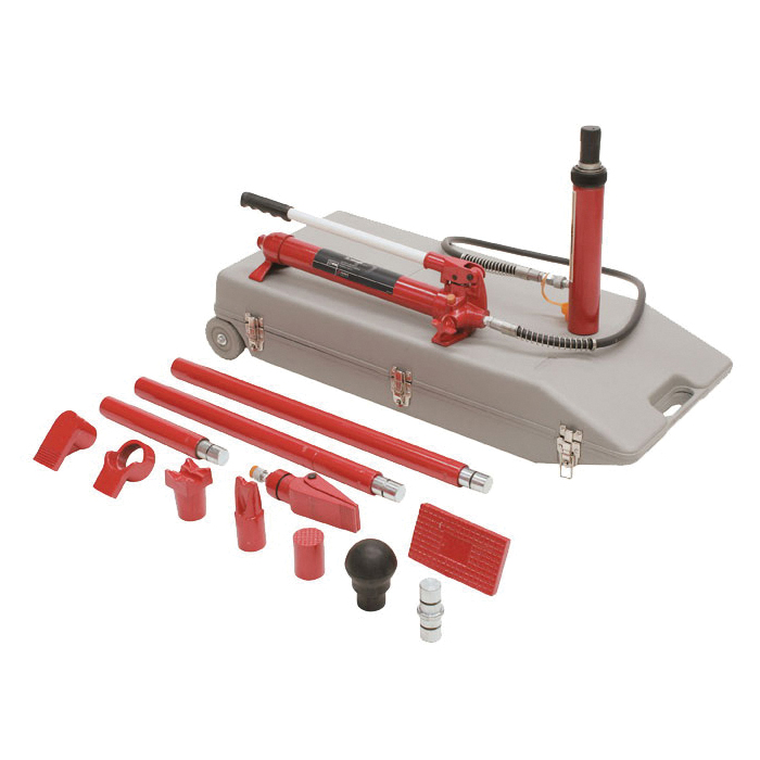 Sunex 4910A Portable Hydraulic Power Kit, Steel, Red