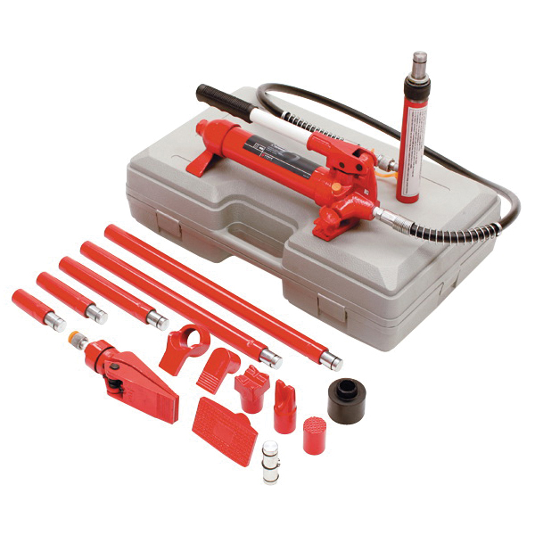 Sunex 4940A Portable Hydraulic Power Kit, Steel, Red