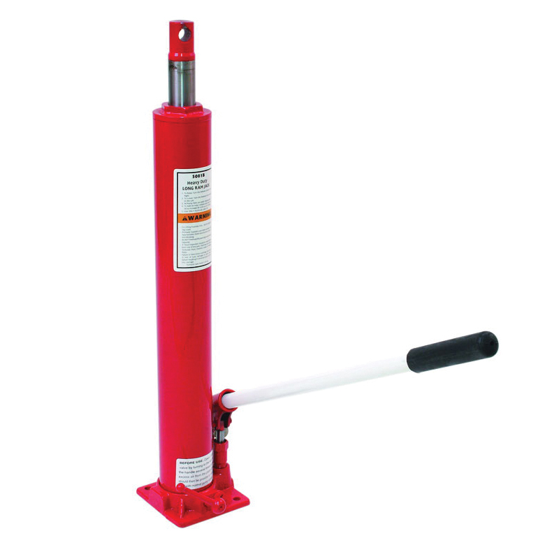 Sunex 5081B Long Stroke Bottle Jack, 8 ton Lifting, 24.4 in H Min, 43.9 in H Max, 19-1/2 in L Stroke, 6 in L x 6 in W Base