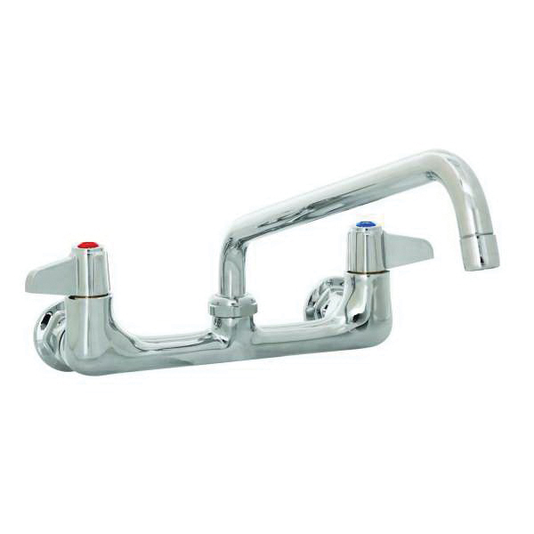 T & S 5F-8WLX06 Equip Faucet, 5.2 gpm Flow Rate, 8 in Center, Swivel Spout, Polished Chrome