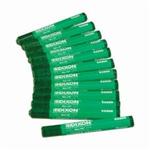 Dixon by Ticonderoga 52200 Permanent Lumber Crayon, 1/2 in Hex Tip, Green