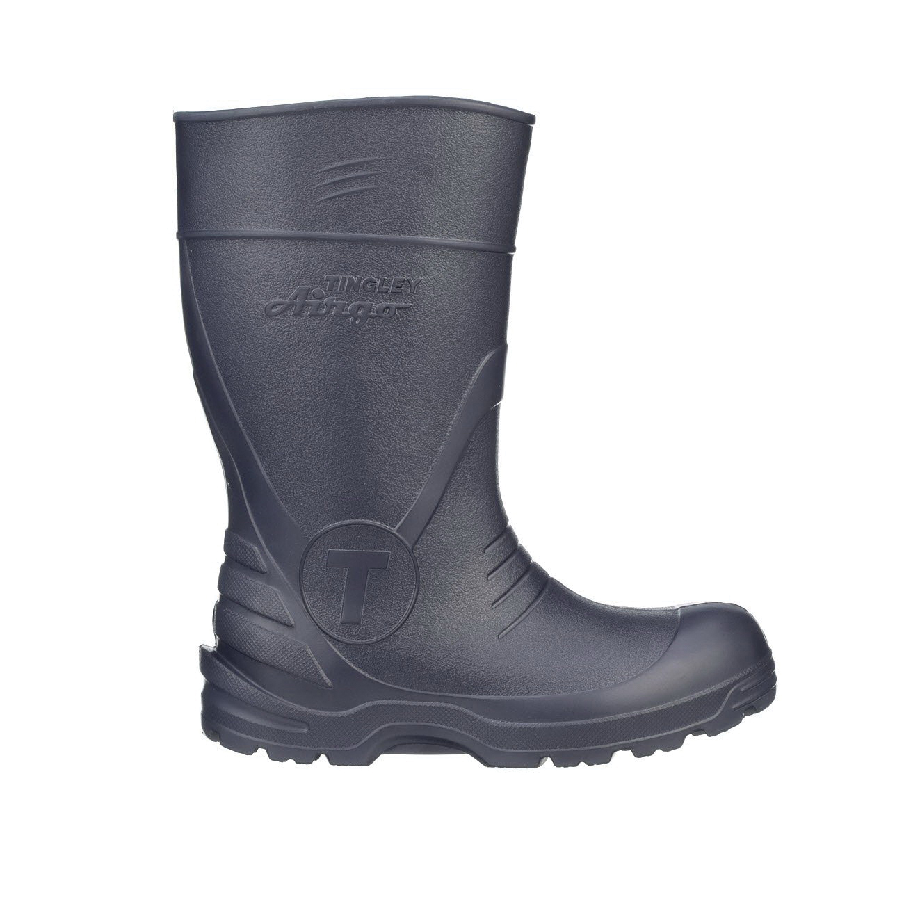 Tingley Airgo 21716.01 Ultra Lightweight Knee Boots, Youth's, SZ 1, Plain Toe, EVA Upper, EVA Outsole, Resists: Traction and Slip