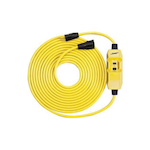 Southwire Surge Guard 26020097-6 Type SJTW-A GFCI In-Line Cord Set With Molded Locking Connector, 120 VAC, 15 A, 14 AWG Conductor