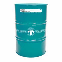 TRIM C270/54 High Performance Synthetic Coolant, 54 gal Drum, Clear to Pale Yellow (Concentrate)/Clear (Working Solution), Liquid