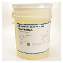 TRIM C270CG/5 High Performance Synthetic Coolant, 5 gal Plastic Pail, Mild Amine, Liquid, Clear/Light Yellow