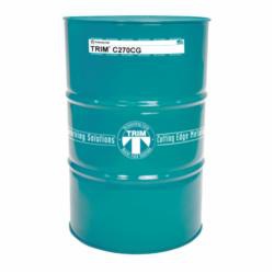 TRIM C270CG/54 High Performance Synthetic Coolant, 54 gal Drum, Clear/Light Yellow (Concentrate)/Water White (Working Solution), Liquid