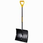 True Temper 1640700 Snow Shovel, 18 in W, Steel Blade