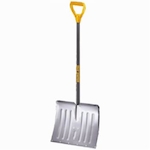 True Temper 1641000 Snow Shovel, 18 in W, Aluminum Blade