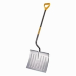 True Temper 1641200 Snow Shovel, 18 in W, Aluminum Blade
