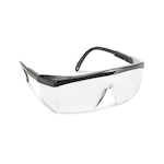 U-Line Everest S-5685 Safety Glasses, Anti-Fog/Anti-Scratch, Clear Lens, ANSI Z87.1+