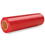 U-Line S-14923R Color Tinted Hand Stretch Wrap, 1000 ft L x 18 in W, Cast Film