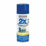 Ultra Cover 2x 249120 Painter's Touch Enamel Spray Paint, 12 oz Container, Liquid Form, Brilliant Blue, 8 to 12 sq-ft/can Coverage