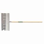 UnionTools 1641900 Snow Pusher, 24 in W, Aluminum Blade