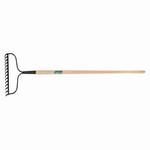 UnionTools 63107 Bow Rake, 14 Tempered Steel Tines, Hardwood Handle