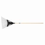 UnionTools 64025 Leaf Rake, Poly/Steel, Hardwood Handle
