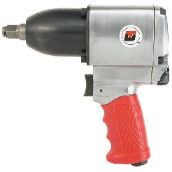 UT UT2147R-1 Smooth-Fast Dynapact Pneumatic Impact Wrench, 1/2 in Drive, 500 ft-lb Torque, 6.5 cfm Air Flow, 7-1/2 in OAL, 26 cfm Short Run Air Consumption