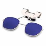 Uvex by Honeywell 32-8LFFB6-0000 880 Klip Lift, For Use With Hard Hat Visor, Full Front Lens, Cobalt Blue Shade 6