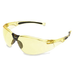 Uvex by Honeywell A802 A800 General Purpose Safety Eyewear, Anti-Scratch/Hard Coat, Amber Lens, Wrap Around Frame, Amber, Polycarbonate Frame, Polycarbonate Lens, ANSI Z87.1-2010