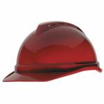 V-Gard 10034022 500 Front Brim Vented Hard Hat, SZ 6-1/2 Fits Mini Hat, SZ 8 Fits Max Hat, Polyethylene, 4-Point Fas-Trac III Suspension, ANSI Electrical Class Rating: Class C, ANSI Impact Rating: Type I, Ratchet Adjustment