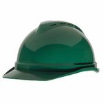 V-Gard 10034023 500 Front Brim Vented Hard Hat, SZ 6-1/2 Fits Mini Hat, SZ 8 Fits Max Hat, Polyethylene, 4-Point Fas-Trac III Suspension, ANSI Electrical Class Rating: Class C, ANSI Impact Rating: Type I, Ratchet Adjustment