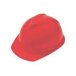 V-Gard 10034035 500 Front Brim Vented Hard Hat, SZ 6-1/2 Fits Mini Hat, SZ 8 Fits Max Hat, Polyethylene, 6-Point Fas-Trac III Suspension, ANSI Electrical Class Rating: Class C, ANSI Impact Rating: Type I, Ratchet Adjustment