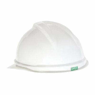 V-Gard 10034088 500 Non-Vented Protective Cap, SZ 6-1/2 Fits Mini Hat, SZ 8 Fits Max Hat, Polyethylene, 4-Point Fas-Trac III Suspension, ANSI Electrical Class Rating: Class E, ANSI Impact Rating: Type I, Ratchet Adjustment