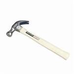 Vaughan DO16 Nailing Hammer, 13 in OAL, 16 oz Forged Steel Head, Straight Claw, Hickory Wood Handle