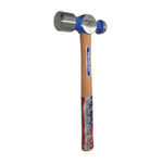 Vaughan TC848 Ball Pein Hammer, Ball Pein, 16 in OAL, 48 oz High Carbon Steel Head, Hickory Wood Handle