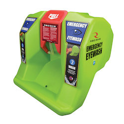 VisionAid REW01116 Emergency Eyewash Station, Wall Mount, ANSI Z358.1