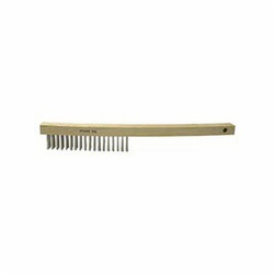 Vortec Pro 25202 Scratch Brush, 6 in Brush, 14 in L x 1-1/8 in W Block, 1 in L Stainless Steel Trim
