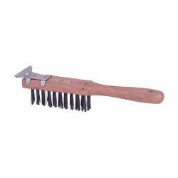 Vortec Pro 25211 Heavy Duty Scratch Brush With Scraper, 5 in Brush, 11-1/2 in L x 1-1/2 in W Block, 1-5/8 in L Steel Trim