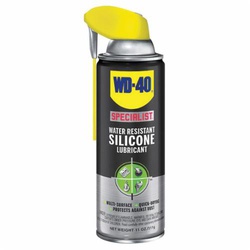 WD-40 300012 Water Resistant Silicone Lubricant, 11 oz Aerosol Can, Liquid Form, Clear Glass, -100 to 300 deg F