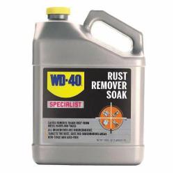 WD-40 SPECIALIST 300042 Rust Remover Soak, 1 gal Can, Slight Odor/Scent, Clear, Liquid Form