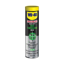 WD-40 SPECIALIST 300394 Heavy Duty High Temperature Grease, 14 oz Cartridge, Green, 0 to 625 deg F