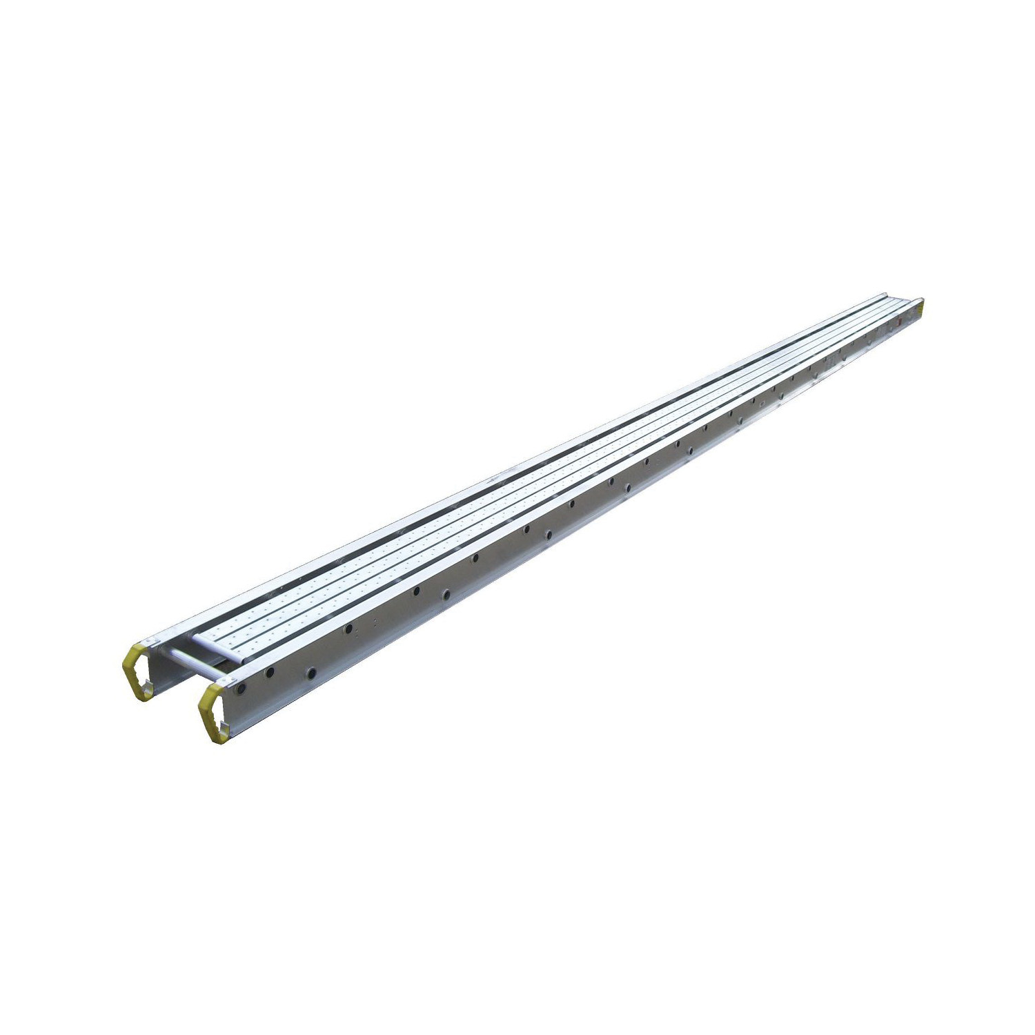 WERNER 2408 2400 Ladder Jack Stage, 8 ft L x 14 in W x 4 in H, 500 lb Load, Aluminum