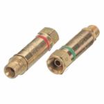 Western Enterprises FA-10 Flashback Arrestor Set, Cylinder Gas Oxygen/Fuel Gas, Torch Style Connection, Brass