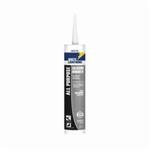 White Lightning W11120010 All Purpose Adhesive Sealant, 10 oz Cartridge, White, Silicon Rubber Base
