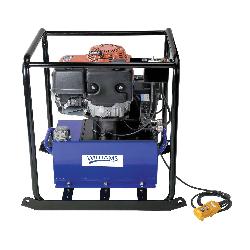 Williams 5G102H5G 4-Way 3-Position Gas Engine Pump, 600/200 cfm Flow Rate, 10.2 hp Power Rating, 700/10000 psi Pressure, 10 gal Tank, Import