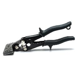 CRESCENT Wiss WS3N Hand Seamer, 18 ga Metal Gauge, 3-1/4 in W x 1-1/4 in D, Graduations 1/4 in, Straight/Cushion Non-Slip Grip Handle