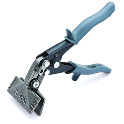 CRESCENT Wiss WS4N Hand Seamer, 18 ga Metal Gauge, 3-1/4 in W x 1-1/4 in D, Graduations 1/4 in, Offset/Cushion Non-Slip Grip Handle