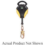 Workman 10121834 Self-Retracting Lanyard, 400 lb Load, 50 ft L, Galvanized Steel Line, 36CS Swivel Snap Hook Harness Connection Hook