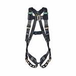 Workman 10152649 Arc Flash Harness, XL, 400 lb Load, Nylon Strap, Qwik-Fit Leg Strap Buckle, Steel Hardware, Black