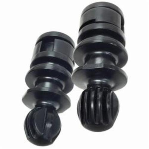 ZipWall FA12 Floor Adaptor, 2 in H, For Use With 12 ft Poles, Plastic, Red