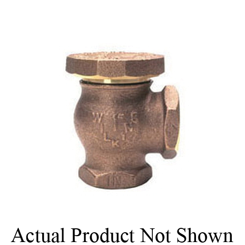 Zurn Wilkins 14-35XLVCH 35XL Atmospheric Vacuum Breaker, 1/4 in Nominal, FNPT End Style, Cast Brass Body