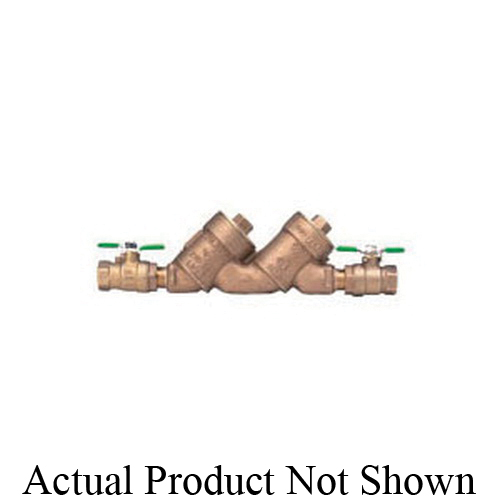 Zurn Wilkins 1-950XLT2 Valve Assembly, 1 in Nominal, FNPT End Style, Bronze Body, Dual Check, Domestic